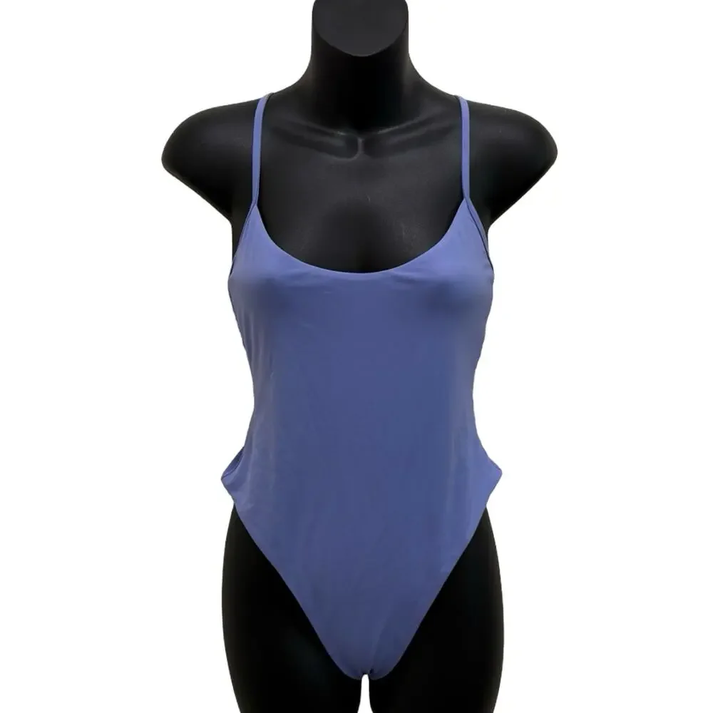 FP x Toast Swim Violet Tulip High Hip One Piece